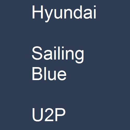 Hyundai, Sailing Blue, U2P.